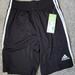 Adidas Bottoms | Adidas Kids Classic 3 Stripe Shorts Black/White Sz Sm(8) | Color: Black/White | Size: 8b