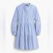 J. Crew Dresses | Jcrew Striped Cotton Dress | Color: Blue | Size: S