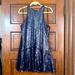 Free People Dresses | Free People Navy Sequin Mini Dress | Color: Blue | Size: S