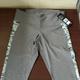 Under Armour Pants & Jumpsuits | Bnwt Women's Heatguard Armour Athletic Pants Gray Graphic On Side Leg Cool Sz Xl | Color: Blue/Gray | Size: Xl