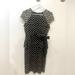 Anthropologie Dresses | Anthropologie Dress Like New Black And Cream | Color: Black/Cream | Size: 2