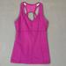 Athleta Tops | Athleta Tank Top Womens Small Pink Equator Activewear Shelf Bra Racerback Strap | Color: Pink | Size: S