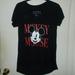 Disney Tops | Disney Mickey Mouse Graphic Tee Black Size Medium New With Tags | Color: Black/Red | Size: M