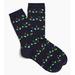 J. Crew Accessories | J.Crew Women’s Holiday Lights Trouser Socks - Bn527 - One Size - Nwt. | Color: Tan | Size: Os