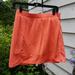 Nike Shorts | Neon Nike Golf Fit Dry Mini Skirt W Shorts Under Sz M ( 8-10) | Color: Orange | Size: M