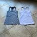 Under Armour Tops | 90 Degrees Tank Bundle Of 2 | Color: Gray/Purple | Size: Xs