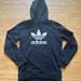 Adidas Tops | Adidas Hoodie Sweatshirt | Color: Black/White | Size: M