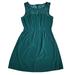 American Eagle Outfitters Dresses | American Eagle Outfitters Solid All Green Lace Detail Zip Up Dress Womens Size 2 | Color: Green | Size: 2