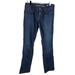 American Eagle Outfitters Jeans | American Eagle Jeans 77 Straight Low Rise Dark Wash Denim Stretch 6 Short Women | Color: Blue | Size: 6