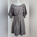 Anthropologie Dresses | Anthropologie Moulinette Surs Silk Shift Dress | Color: Gray | Size: 2