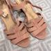 J. Crew Shoes | Jcrew Pale Pink Suede Wedges Size 6.5 | Color: Pink | Size: 6.5