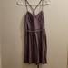 American Eagle Outfitters Dresses | American Eagle Outfitters Purple Cotton Eyelet Summer Mini Dress Xs | Color: Purple | Size: Xs