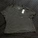 American Eagle Outfitters Tops | American Eagle Soft & Sexy Striped Baby Doll Tee - Xl | Color: Black/White | Size: Xl
