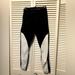 Athleta Pants & Jumpsuits | Athleta Women's Black And White Laser Cut Leggings Sz M | Color: Black/White | Size: M