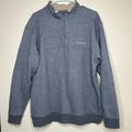 Columbia Shirts | Columbia Hart Mountain Ii Half Zip Sweatshirt Pullover Gray Fleece Lined Size L | Color: Gray | Size: L