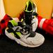 Nike Shoes | Huarache Run Gs Size 4.5y | Color: Gray/Green | Size: 4.5bb