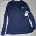 Nike Tops | *Brand New* Nike Women’s Fitness Long Sleeve Top Size L | Color: Blue | Size: L