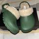 Coach Shoes | Coach Womens Lola Leather Slip On Flat Clogs Shoes Hunter Green 5b. Leather Uppe | Color: Green | Size: 5