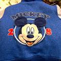 Disney Jackets & Coats | Disney Vintage Toddler Sz 4t Hooded Zip Up Varsity Jacket Coat | Color: Blue | Size: 4tg