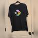 Converse Shirts | Converse Black Men's Chevron Sunset T-Shirt Size Xl | Color: Black | Size: Xl