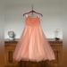 J. Crew Dresses | J. Crew Strapless Tulle Pleated Dress | Pale Blush | Size 2 | Color: Pink | Size: 2