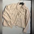 American Eagle Outfitters Jackets & Coats | American Eagle Light Pink Distressed Jean Jacket Size Xl Like New | Color: Pink | Size: Xl