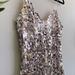 Zara Dresses | Beautiful Spaghetti Strap Festival Days Zara Sequin Dress With Back Slit | Color: Pink | Size: S