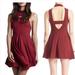 Free People Dresses | Free People Knit Dress | Color: Red | Size: Xs