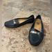 Coach Shoes | Coach Flats Black Leather A7751 Style Olive Size 8 | Color: Black | Size: 8