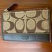 Coach Accessories | Classic Coach Brown Logo C Wallet Credit Card Holder - Very Nice! | Color: Brown/Tan | Size: Os