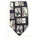 Disney Accessories | Disney Mickey Unlimited Mouse Black And White Novelty Tie Mens Polyester Necktie | Color: Black/White | Size: Os