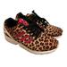 Adidas Shoes | Adidas Torsion Zx Flux Shoes Women 7 Cheetah Leopard Print Running Pink | Color: Black/Brown | Size: 7