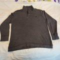 American Eagle Outfitters Sweaters | American Eagles Outfitters Grey Cotton Mock Long Sleeve Pullover Sweater Size2xl | Color: Gray | Size: Xxl