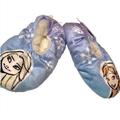 Disney Shoes | Disney Frozen Princess Elsa Anna Snuggle Toes Girls Slippers Slip On’s Sz 2t | Color: Blue/White | Size: 2bb