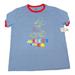 Disney Shirts | Disney Men’s Xl Mickey Mouse T-Shirt Ears Colorful World Logo Fun Ringer Retro | Color: Blue/Red | Size: Xl