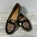 Coach Shoes | Coach Frida Slip On Loafers 8.5 Signature Monogram Logo Brown | Color: Brown/Tan | Size: 8.5