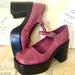 Free People Shoes | Free People Jeffrey Campbell Pia Platform Mary Jane Pink Maeve Patent | Color: Pink/Red | Size: 7
