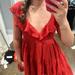 Free People Dresses | Free People Red Lace Dress | Color: Red | Size: S