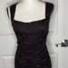 Free People Dresses | - Free People Black And Purple Lace Floral Mini Dress With Square F | Color: Black/Purple | Size: M