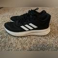 Adidas Shoes | Black And White Adidas Tennis Shoes | Color: Black/White | Size: 7