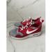 Nike Shoes | Nike Kids Red Gray Air Max Tavas Sneakers Size 5.5y | Color: Gray/Red | Size: 5.5bb