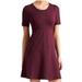 Athleta Dresses | Athleta En Route Ponte Fit & Flare Athleisure Dress | Size: S | Color: Purple | Size: S