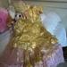 Disney Dresses | Disney Bella Dress Size 4t And Shoes Size 10-11 | Color: Yellow | Size: 4tg