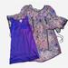 Disney Dresses | Disney D~Signed Purple Sheer Flutter Layered Dress Sz 7/8 | Color: Pink/Purple | Size: 8g