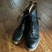 Madewell Shoes | Ladies Madewell Combat Boots Black Leather Sz 9 | Color: Black | Size: 9