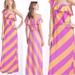 Lilly Pulitzer Dresses | Lilly Pulitzer Striped Maxi Dress Size Xl | Color: Orange/Purple | Size: Xl