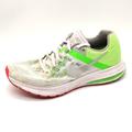 Nike Shoes | Nike Womens Sneaker Zoom Winflo 2 Green White Lace Up Walking Shoe Low Top 8 | Color: Green/White | Size: 8