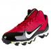 Nike Shoes | Boys Nike Alpha Shark Red Black White Football Cleats Size 3y | Color: Black/Red | Size: 3bb