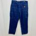 Carhartt Jeans | Carhartt Dungaree Fit Cargo Jeans | Color: Blue | Size: 36