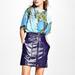 Rebecca Minkoff Skirts | Leather High Waisted Mini Skirt - Nwt | Color: Black/Purple | Size: 2